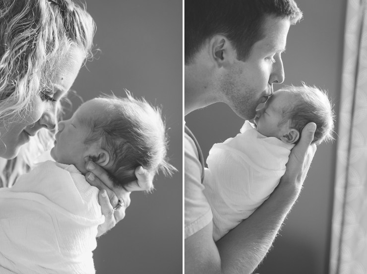 Milwaukee lifestyle newborn family photography